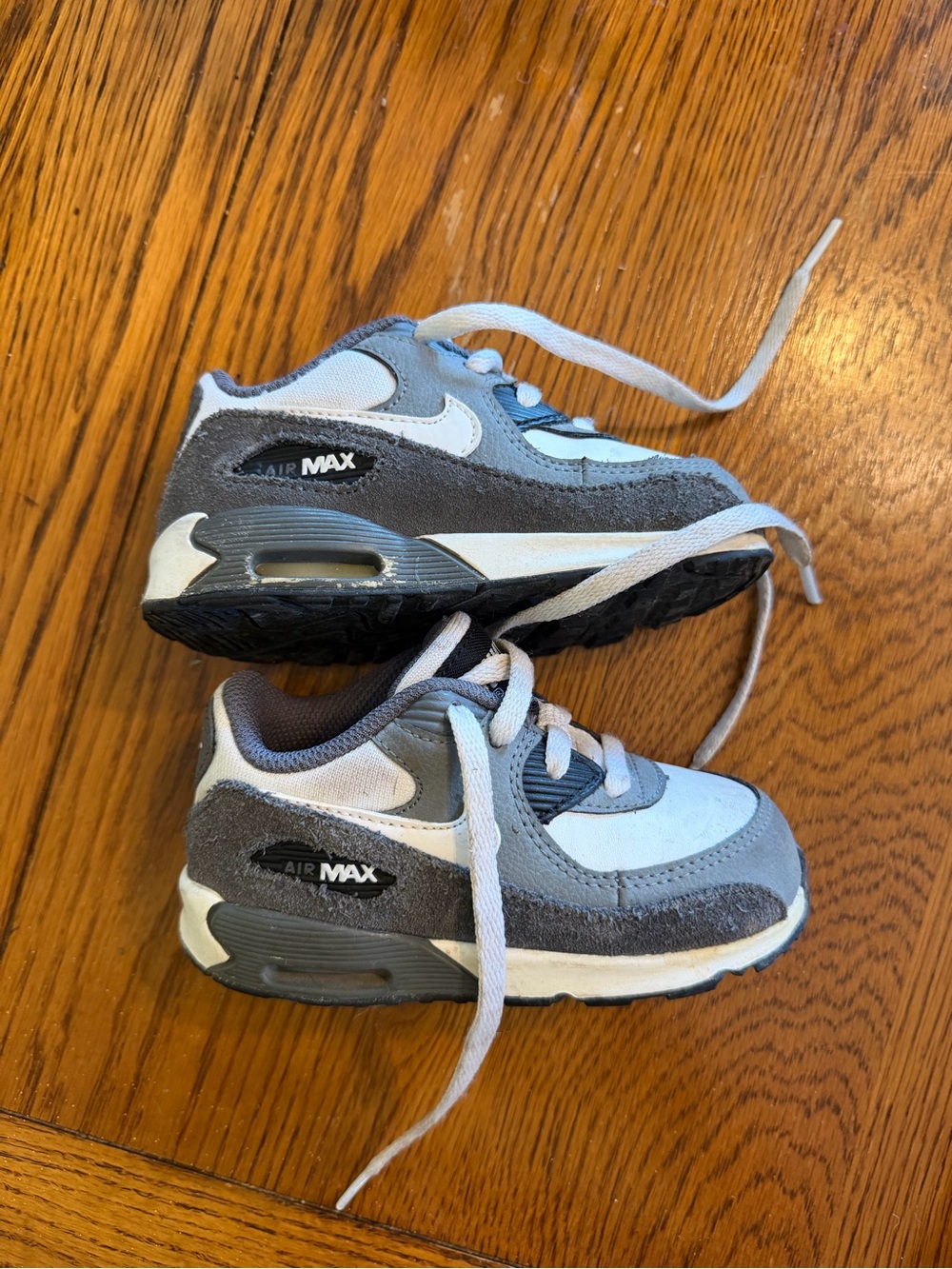 Nike Kids Air Max Grey and White Toddler Sneakers
